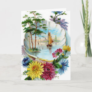 Happy Birthday Fantasy card Kaart