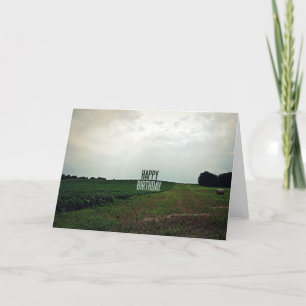 Happy Birthday Farmer Kaart