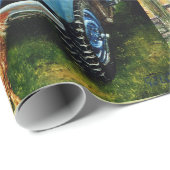 Happy Birthday Farming Theme Cadeaupapier (Rol Hoek)