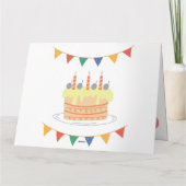 Happy Birthday Fart op Kaart (Achterkant)