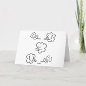 Happy Birthday Farts Kaart (Achterkant)