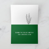 Happy Birthday Favorite Gardener Rosemary Kaart (Binnen)