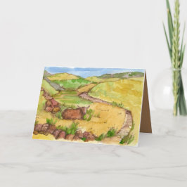 Happy Birthday Favorite Guy Cowboy Hoefijzers Kaart