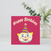 Happy Birthday Feestdagenkaart (Staand voorkant)