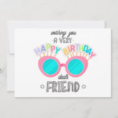 Happy Birthday Feestdagenkaart (Voorkant)