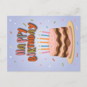 Happy Birthday Feestdagenkaart (Voorkant)