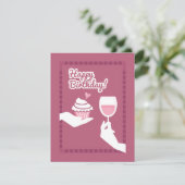 Happy Birthday Feestdagenkaart (Staand voorkant)