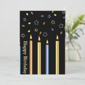 Happy Birthday Feestdagenkaart (Staand voorkant)