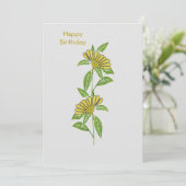 Happy Birthday Feestdagenkaart (Staand voorkant)