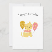 Happy Birthday Feestdagenkaart (Voorkant)