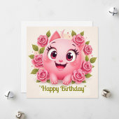 Happy Birthday Feestdagenkaart