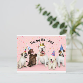 Happy Birthday Feestdagenkaart