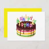 Happy Birthday Feestdagenkaart