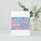 Happy Birthday Feestdagenkaart (Staand voorkant)