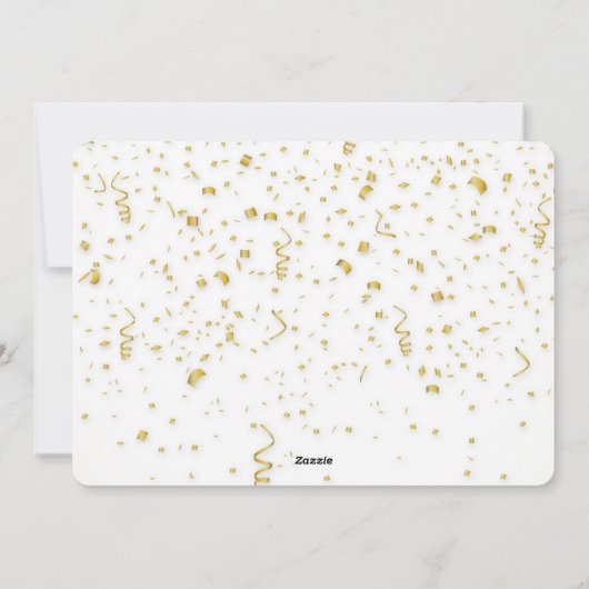 Happy Birthday Feestdagenkaart (Achterkant)