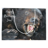 Happy Birthday Ferocious Beer Groot Cadeauzakje (Achterkant)