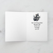 Happy Birthday Fietsmotorcross Racing Kaart (Binnen)