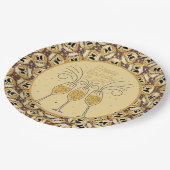 Happy Birthday Fifty And  Fabulous  Papieren Bordje (Gekanteld)