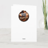 Happy birthday first born cute dinosaur and owl ca kaart (Achterkant)