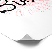 Happy Birthday Firworks Poster (Hoek)