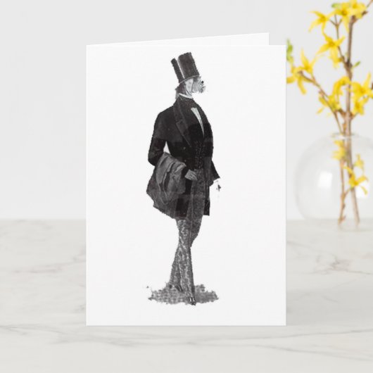 Happy Birthday Fish Kaart (Gele Bloem)