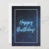 Happy Birthday Flat Card Feestdagenkaart (Voorkant)