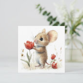 Happy Birthday Flat Card Feestdagenkaart (Staand voorkant)