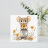 Happy Birthday Flat Card Feestdagenkaart (Staand voorkant)