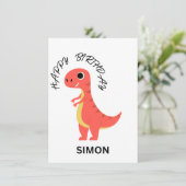 HAPPY BIRTHDAY Flat Kaart (Staand voorkant)