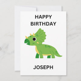 HAPPY BIRTHDAY Flat Kaart