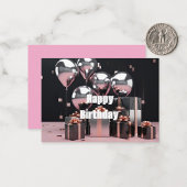 Happy Birthday Flat Note Card Notitiekaartje