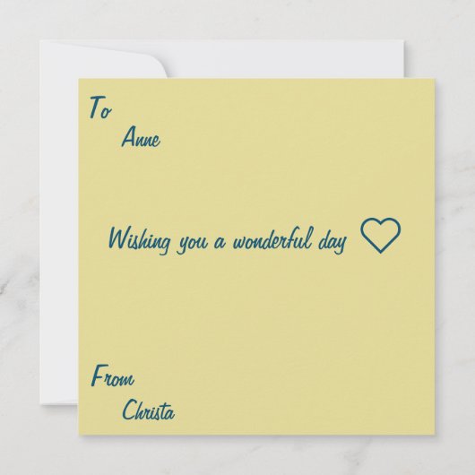 Happy Birthday Floral Blauwgroen design Aangepaste (Achterkant)