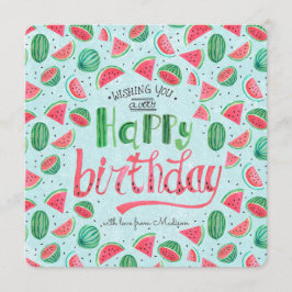Happy Birthday Floral Flowers | WENSKAART Kaart
