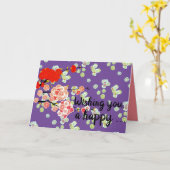 Happy Birthday Flower Dandelion Wish Greet Kaart (Gele Bloem)