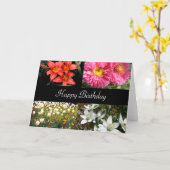 Happy Birthday Flowers 2 | Kaart (Gele Bloem)