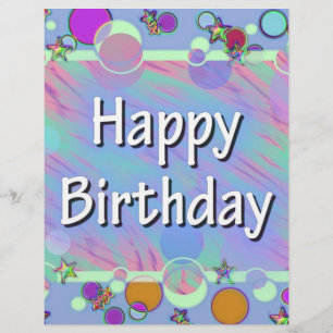 Happy Birthday Flyer