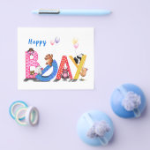 Happy Birthday Flyer Baby Party Celebration (Enkel)