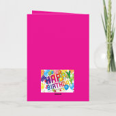 Happy Birthday Folded Greeting Card Kaart