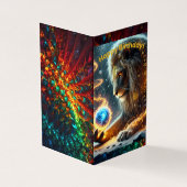 Happy Birthday Folded Kaart (Buitenkant)