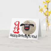 Happy Birthday Folded Wenskaart Kaart (Gele Bloem)