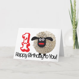 Happy Birthday Folded Wenskaart Kaart