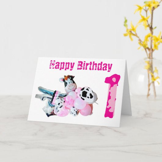 Happy Birthday Folded Wenskaart Kaart (Gele Bloem)