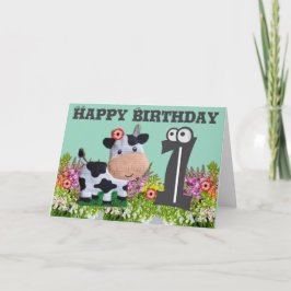 Happy Birthday Folded Wenskaart Kaart