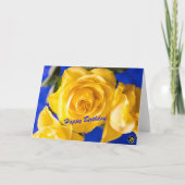 Happy Birthday Folding Kaart (Voorkant)