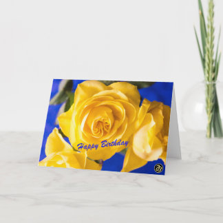 Happy Birthday Folding Kaart