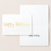 Happy Birthday Folie Card Kaarten (Display)