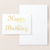 Happy Birthday Folie Kaarten (Display)