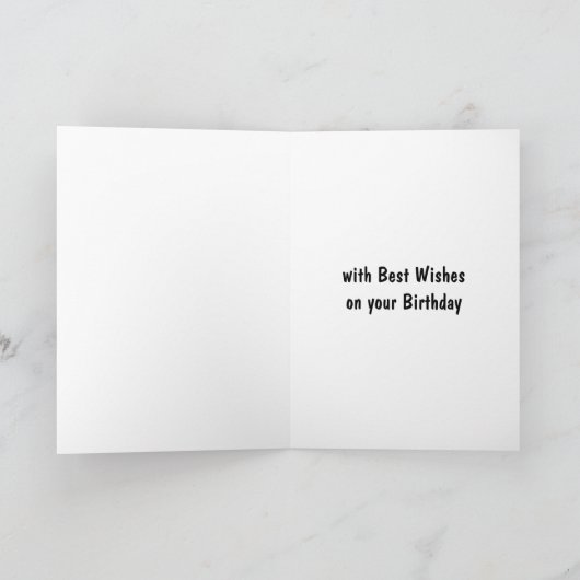 Happy Birthday Football Cadeaus Kaart (Binnen)