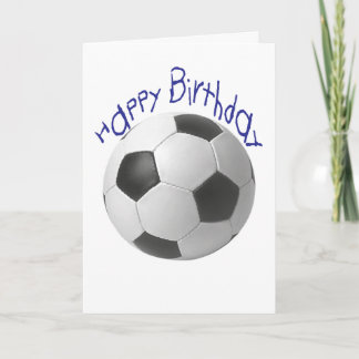Happy Birthday Football Cadeaus Kaart