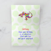 Happy Birthday for Boys Kaart (Binnen)